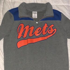 PINK Victoria secret NY METS pullover